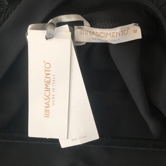 Rinascimento little black dress with drama - Picture 12 of 15